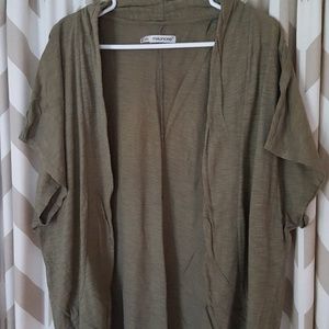 Maurices olive green shrug